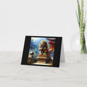 Chinese Foo Lion (7)  Card