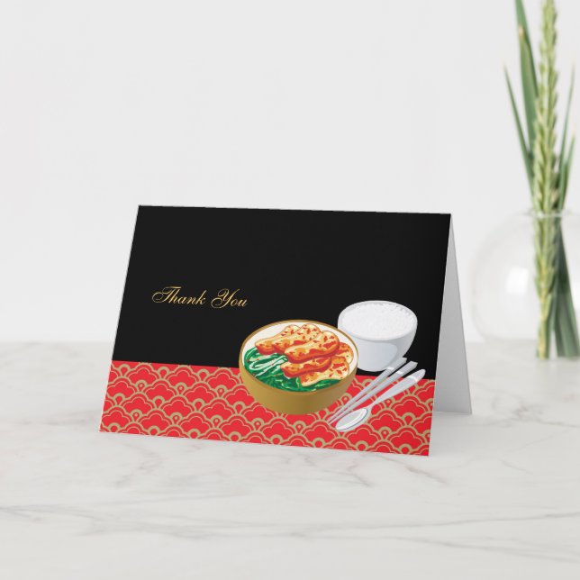 Chinese food thank you (Front)