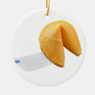 Chinese Fortune Cookie - SRF Ceramic Tree Decoration