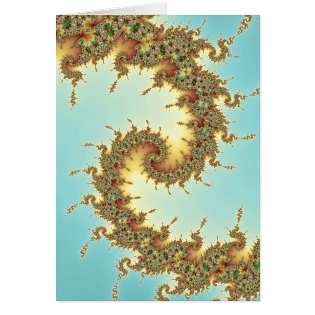 Chinese - Fractal Card (Front)