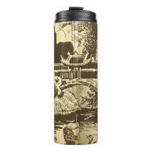 Chinese garden Thermal Tumbler