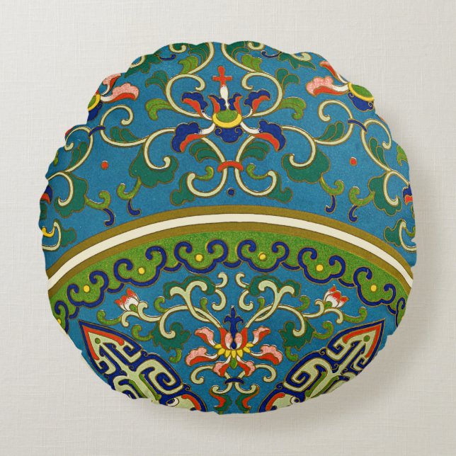 Chinese Geometric Tradional Design Cushions (Front)