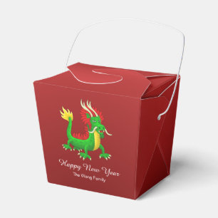 Chinese Happy New Year Dragon Favour Box