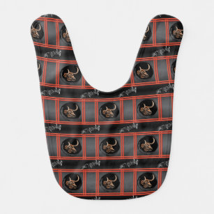 Chinese Happy New Year of the Ox - Strong Powerful Bib