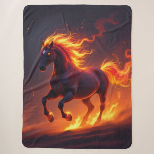 Chinese Horoscope 2026 – Fire Horse.2 Sherpa Blanket