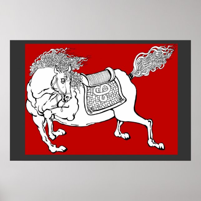 Chinese Horse Poster (Front)