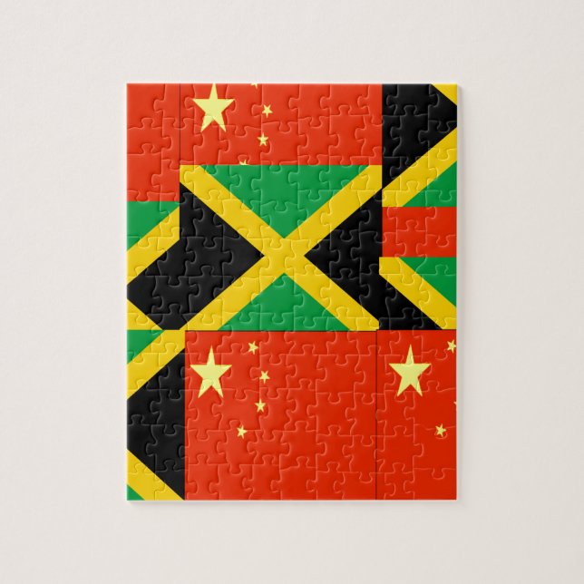 Chinese-Jamaican Jigsaw Puzzle (Vertical)