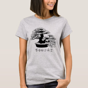 Chinese Japanese Bonsai Tree Women's T-Shirt