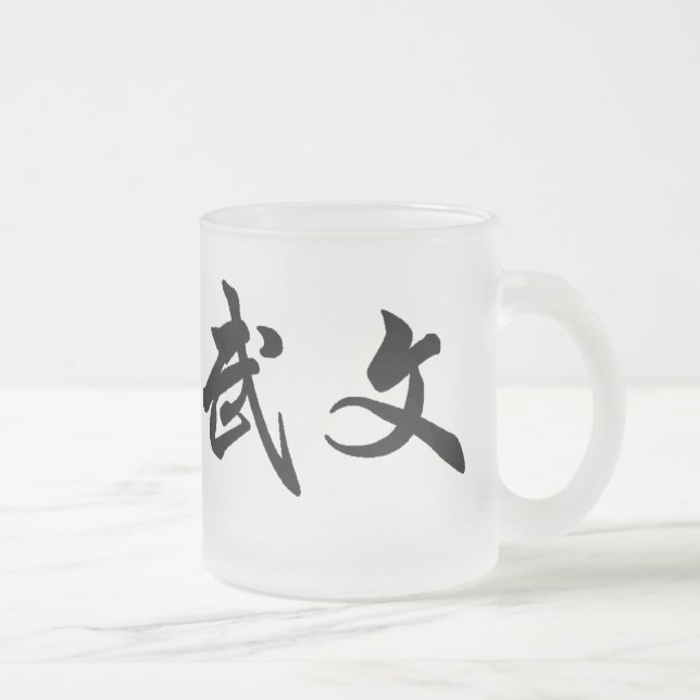 Chinese / Japanese Traditional Calligraphy Mug (Right)