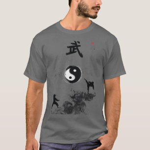 Chinese kung fu mountain scene for Tai Chi fans T-Shirt