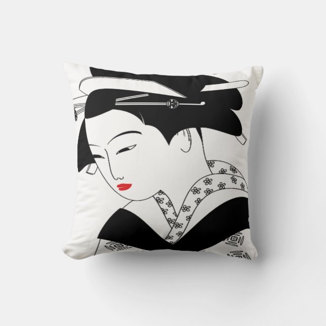 Chinese Lady Cushion (Front)