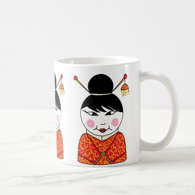 Chinese lady mug (Right)