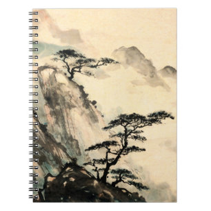 Chinese landscape painting.chinese,painting,japane notebook