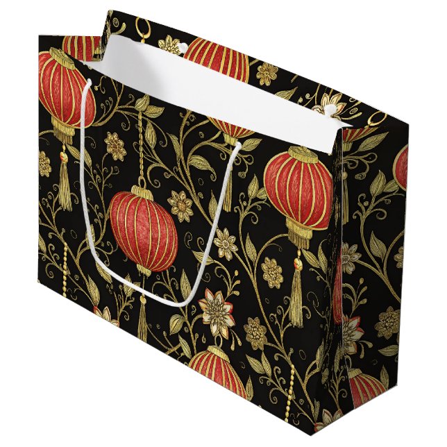 Chinese Lantern Festival (2) Large Gift Bag (Front Angled)