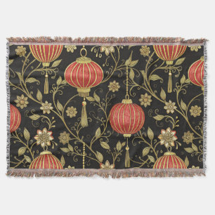 Chinese Lantern Festival (2) Throw Blanket