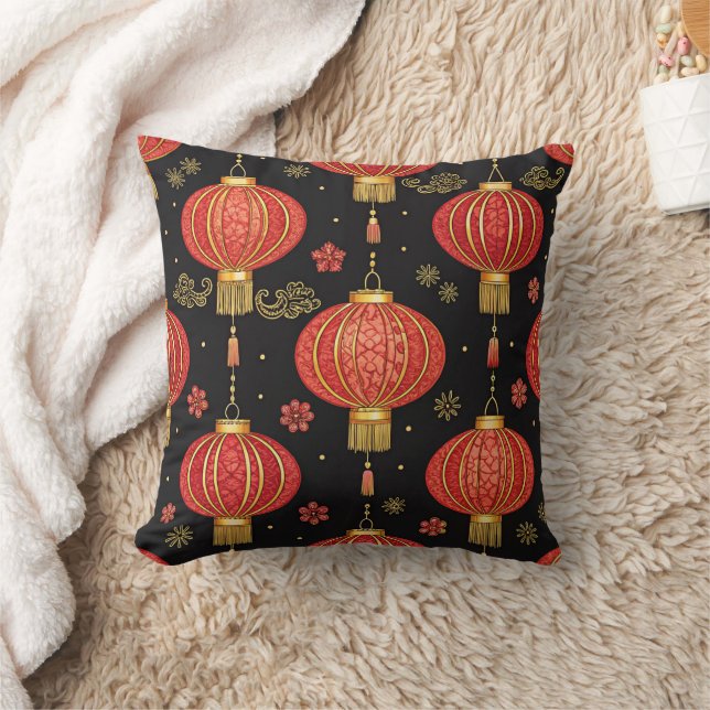 Chinese Lantern Festival (3) Cushion (Blanket)