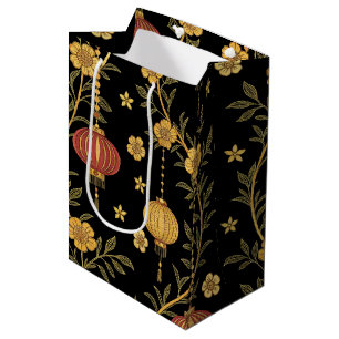 Chinese Lantern Festival (4) Medium Gift Bag