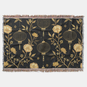Chinese Lantern Festival (5) Throw Blanket
