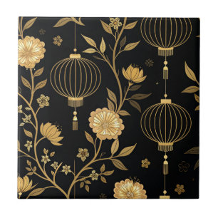 Chinese Lantern Festival (5) Tile