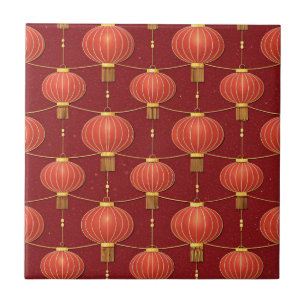 Chinese Lantern Festival (7) Tile