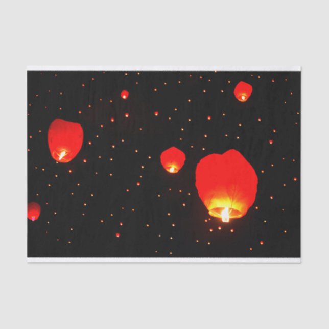 Chinese Lantern Tissue Papeer Tissue Paper (Front)