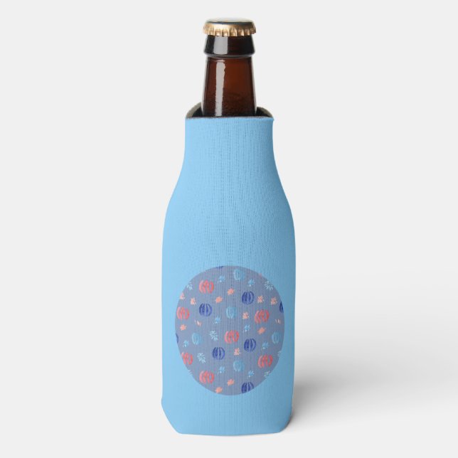 Chinese Lanterns Bottle Cooler (Bottle Front)