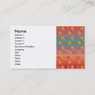 Chinese lanterns business card