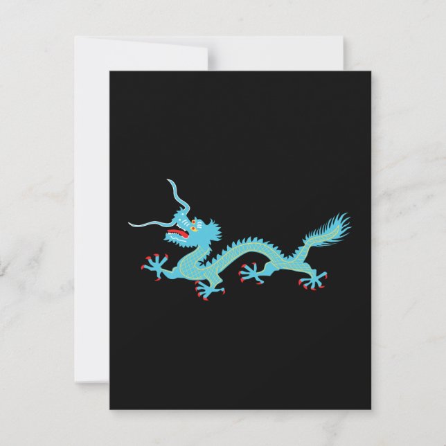 Chinese Light Blue Dragon (Front)