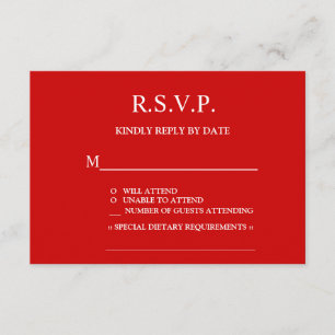 Chinese Love Poem Calligraphy Wedding RSVP