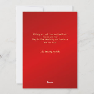 Chinese Lunar New Year 2026, Year Of The Horse Holiday Card