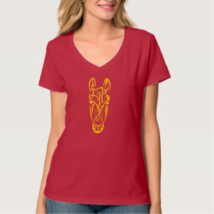Chinese Lunar New Year of the Horse 2026 4724 Fire T-Shirt