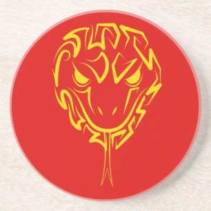 Chinese Lunar New Year of the Snake 2025 4723 Wood Coaster