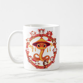 Chinese Lunar New Year Snake Design 1 Coffee Mug