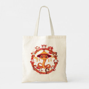 Chinese Lunar New Year Snake Design 1 Tote Bag