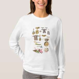 Chinese military arms and apparel, illustration fr T-Shirt
