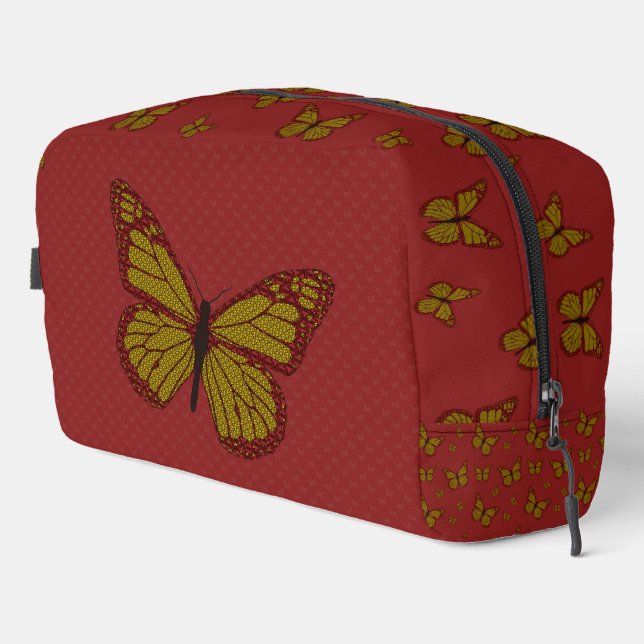 Chinese Monarch Dopp Kit (Right Corner)