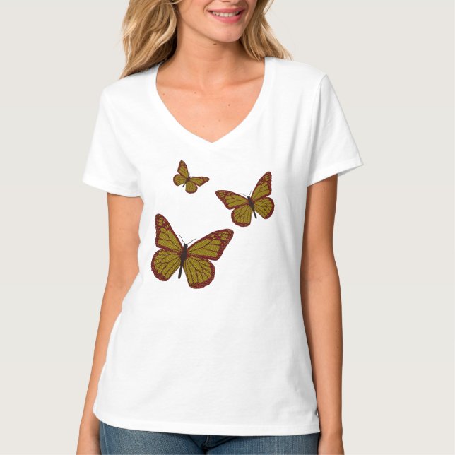 Chinese Monarch Women's Light Shirt (Front)