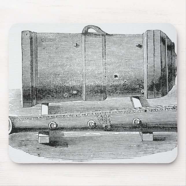 Chinese Monster Mortar, 1845 Mouse Mat (Front)