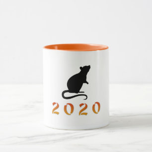 Chinese New Year 2020 Rat Mug