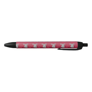 Chinese New Year 2020 Year of the Rat Design Blue Ink Pen