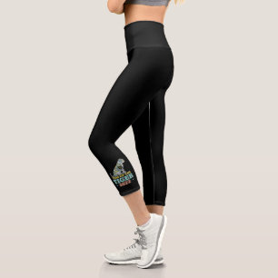 Chinese New Year 2022 - White Tiger Capri Leggings