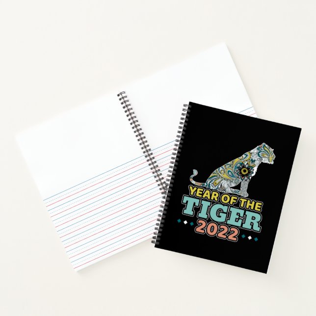 Chinese New Year 2022 - White Tiger Notebook (Inside)