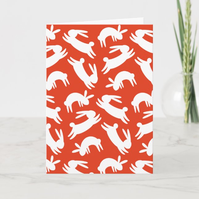 Chinese New Year 2023 Rabbit Holiday Card (Front)