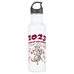 Chinese New Year 2023 - Year of the Rabbit 710 Ml Water Bottle