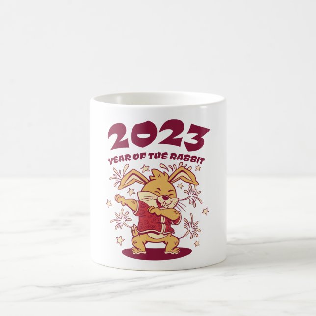 Chinese New Year 2023 - Year of the Rabbit Coffee Mug (Center)