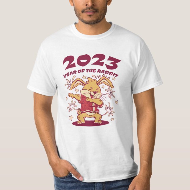 Chinese New Year 2023 - Year of the Rabbit T-Shirt (Front)