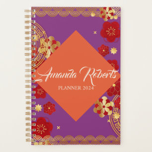 Chinese New Year 2024 Blossom Flowers Planner