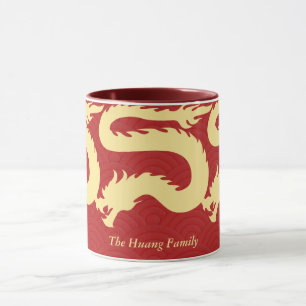 Chinese New Year 2024, Year Of The Dragon Red Mug
