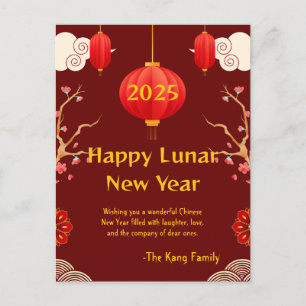 Chinese New year 2025 Postcard