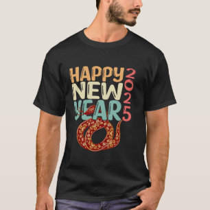Chinese New Year 2025 Year of the Snake Happy New  T-Shirt